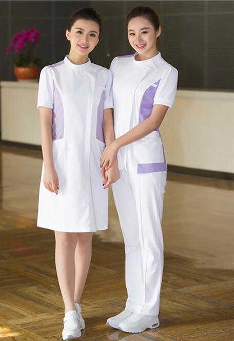 紫色典雅護士服